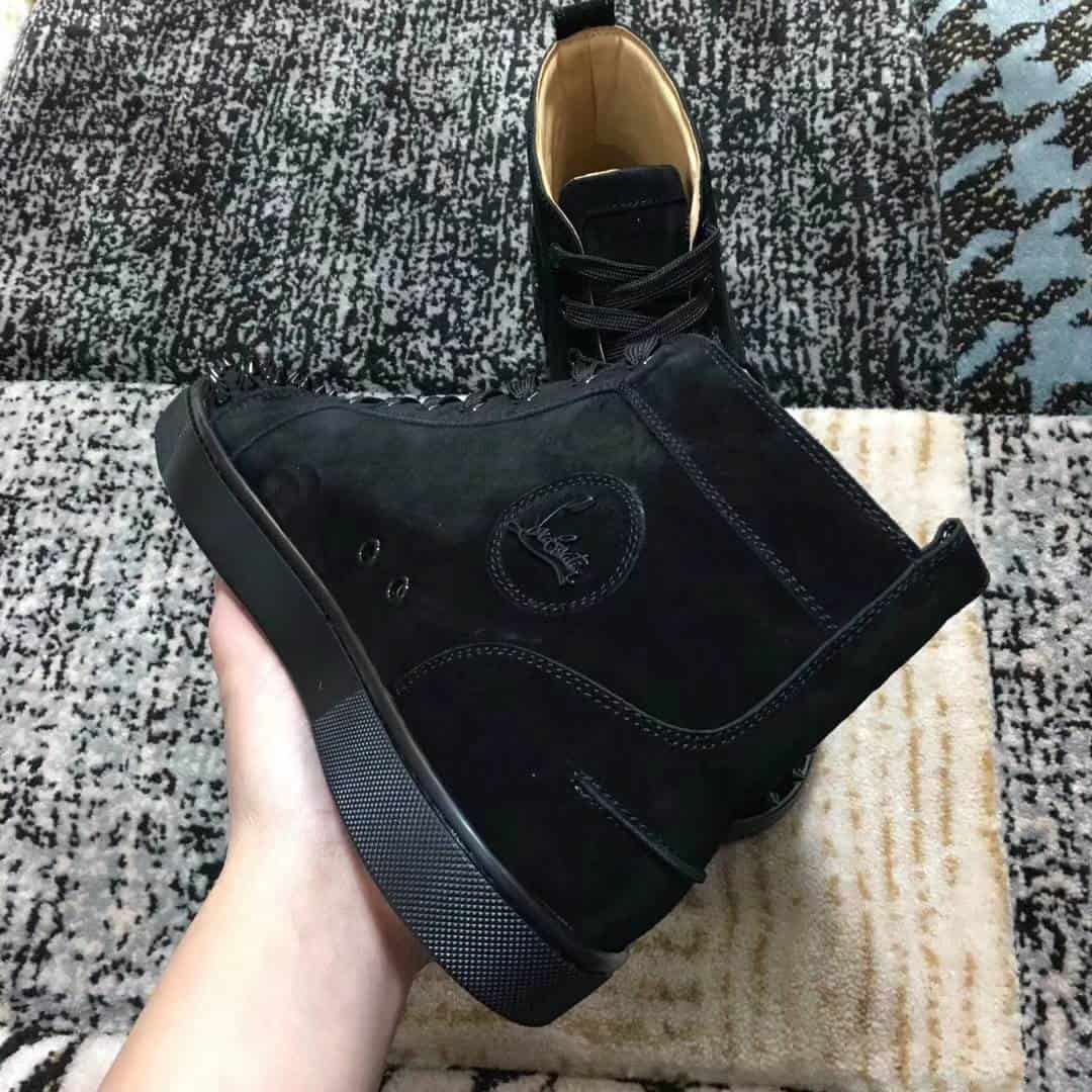 Ch**an louboutin high top sneaker - cl14