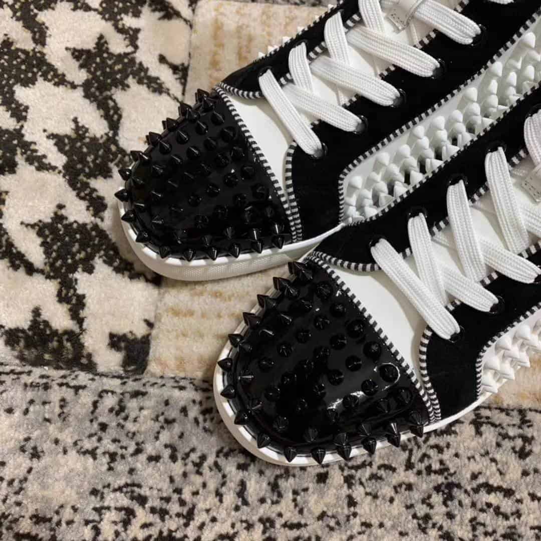 Ch**an louboutin high top sneaker