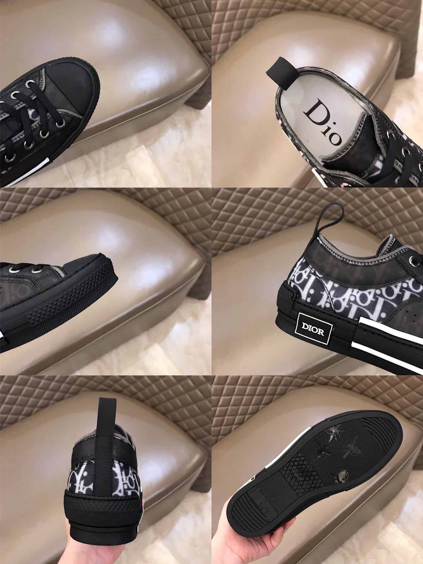D*or "b23" low-top D*or oblique sneaker - cd1