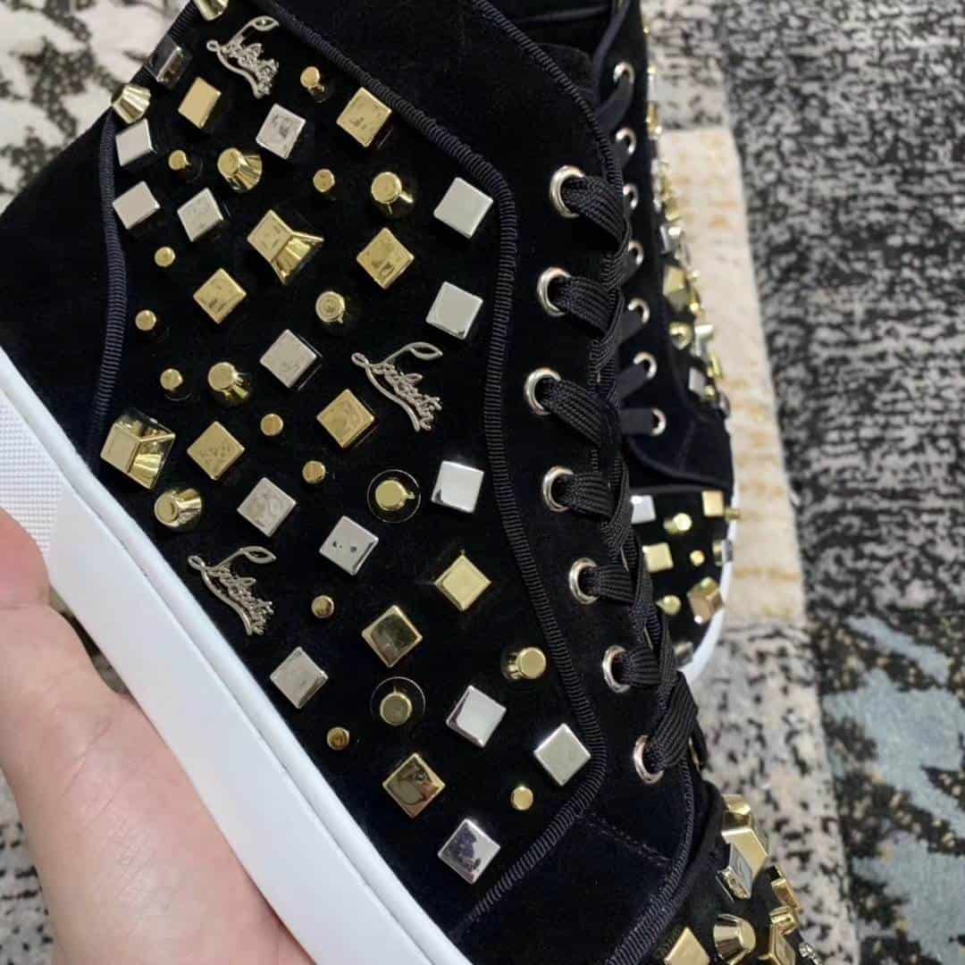 Ch**an louboutin high top sneaker - cl72