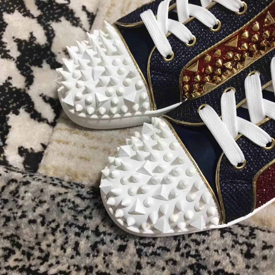 Ch**an louboutin high top sneaker - cl34