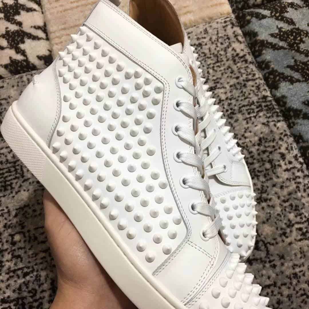 Ch**an louboutin high top sneaker - cl45