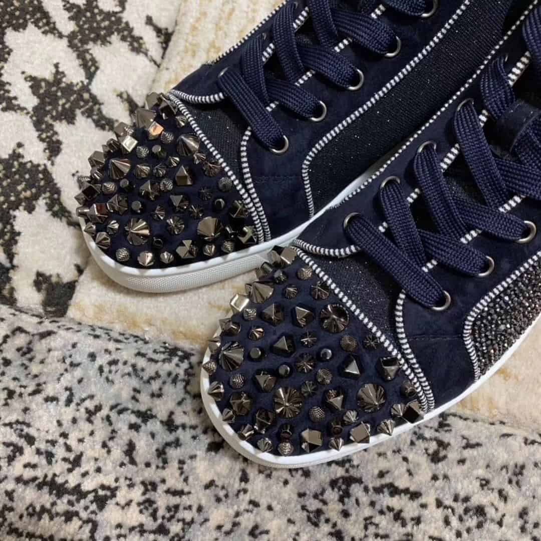 Ch**an louboutin high top sneaker - cl18
