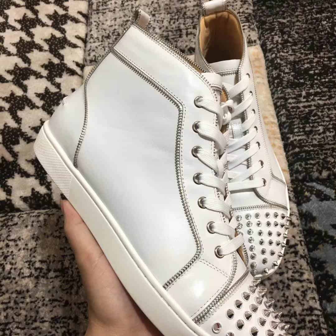 Ch**an louboutin high top sneaker - cl44