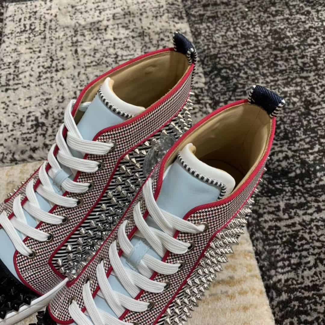 Ch**an louboutin high top sneaker - cl81