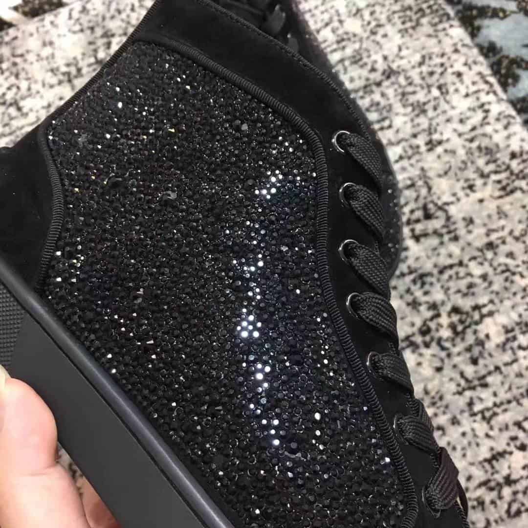 Ch**an louboutin high top sneaker - cl31