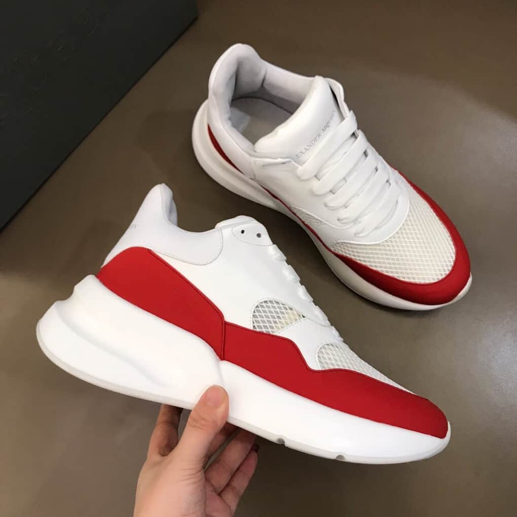 ale*d*r M*Q*en nappa sneaker - am22