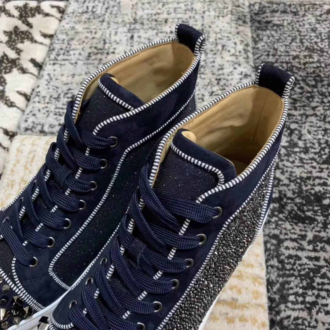 Ch**an louboutin high top sneaker - cl18