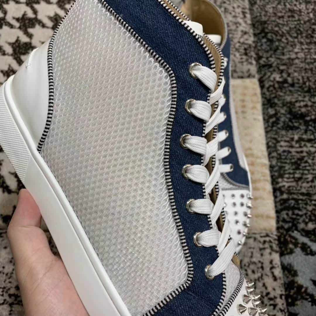 Ch**an louboutin high top sneaker - cl76
