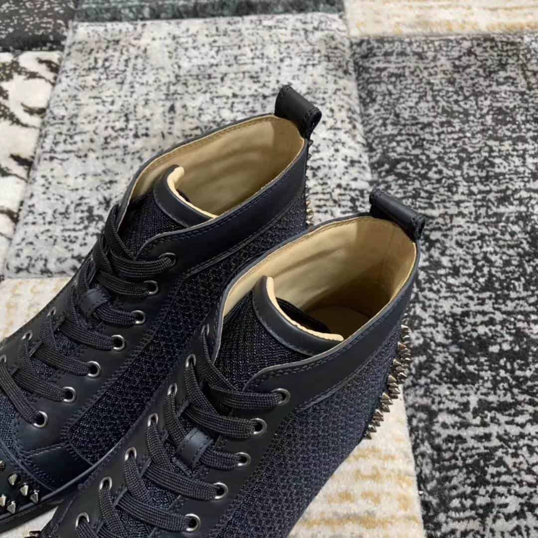 Ch**an louboutin high top sneaker - cl4