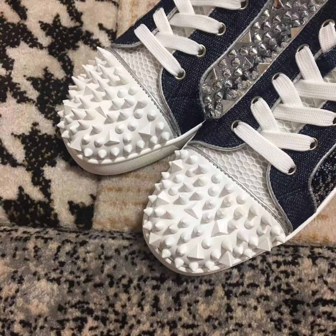 Ch**an louboutin high top sneaker - cl36