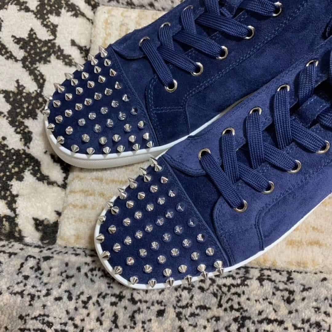 Ch**an louboutin high top sneaker