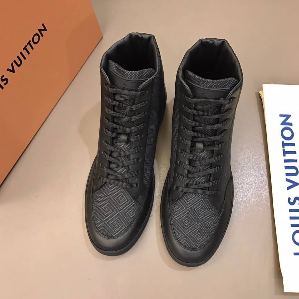 l0*is V*t0n offshore high top sneaker 'black'
