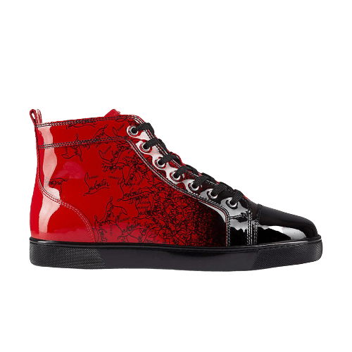Ch**an louboutin high top sneaker - cl15
