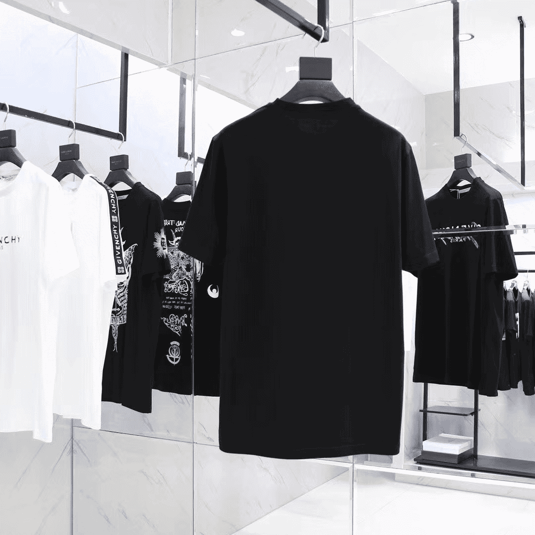 GIVENCHY RAINBOW SIGNATURE COTTON T-SHIRT - GVC4