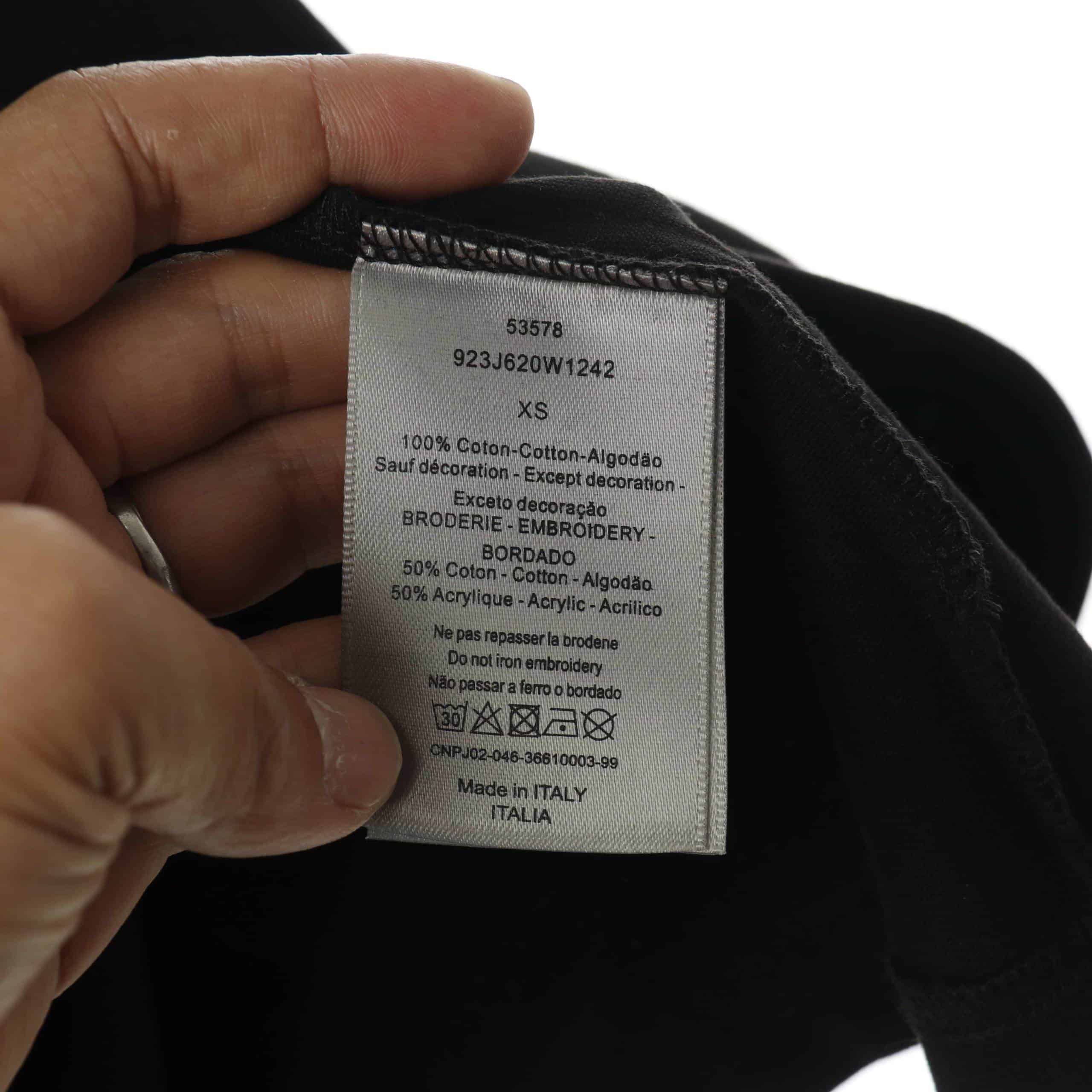 D*or couple basketball tight-knit black t-shirt