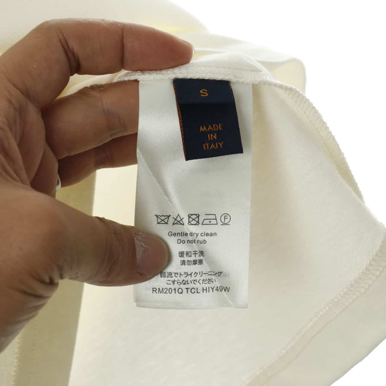 l0*is V*t0n signature embroidered logo t-shirt