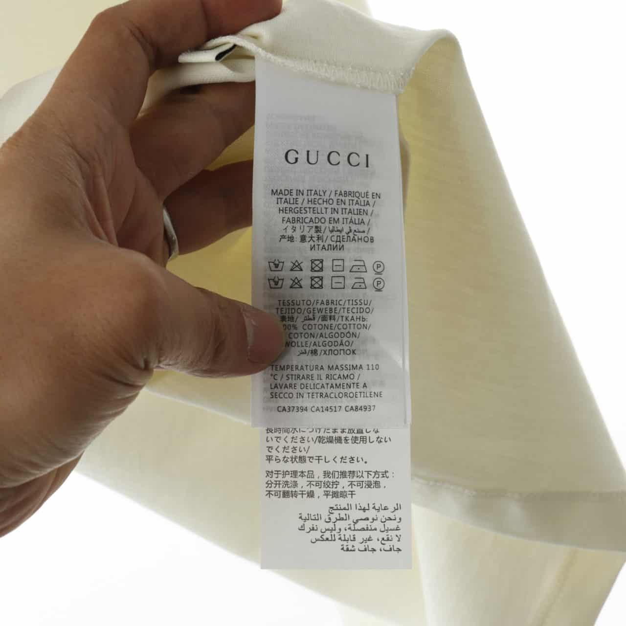 G*u*i 20ss lightning logo short sleeve t shirt