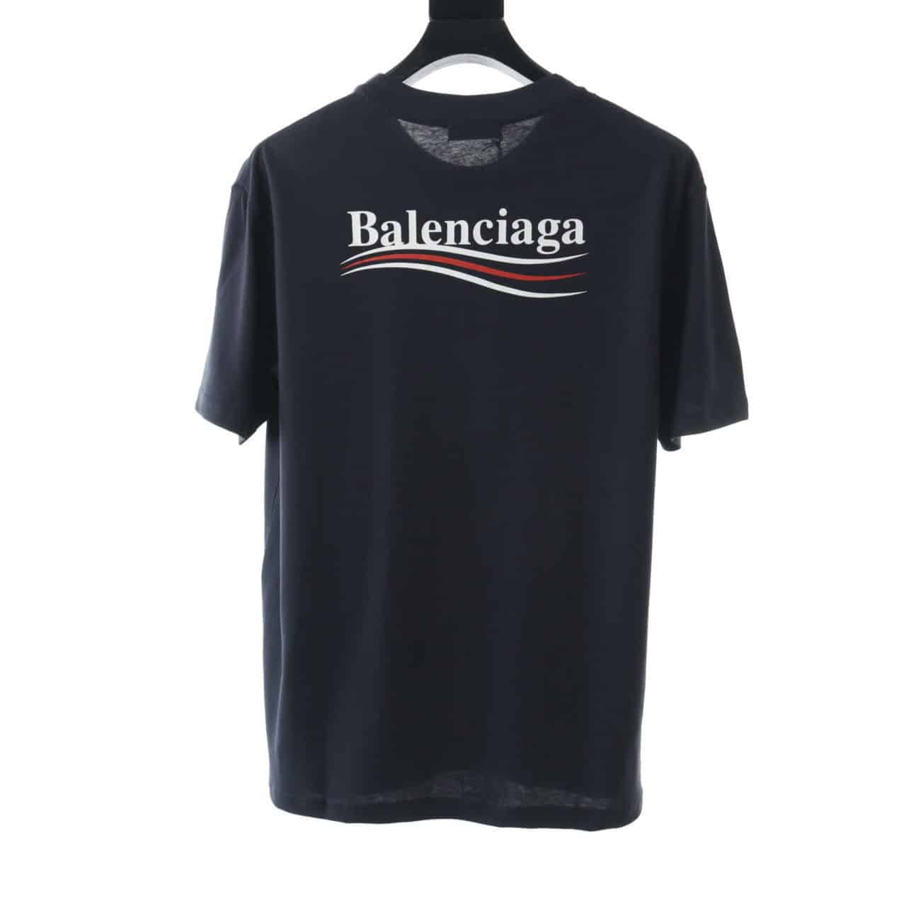 Ba*len*cia*ga classic navy coke short sleeve
