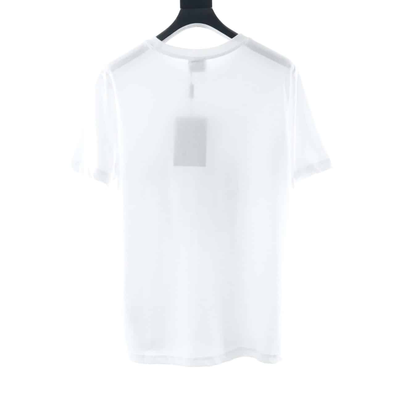 B**rry bow bear print short white sleeve