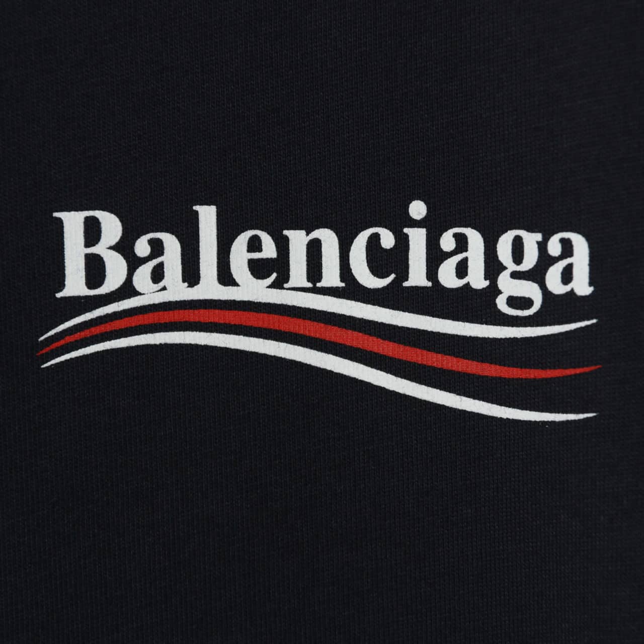 Ba*len*cia*ga classic navy coke short sleeve
