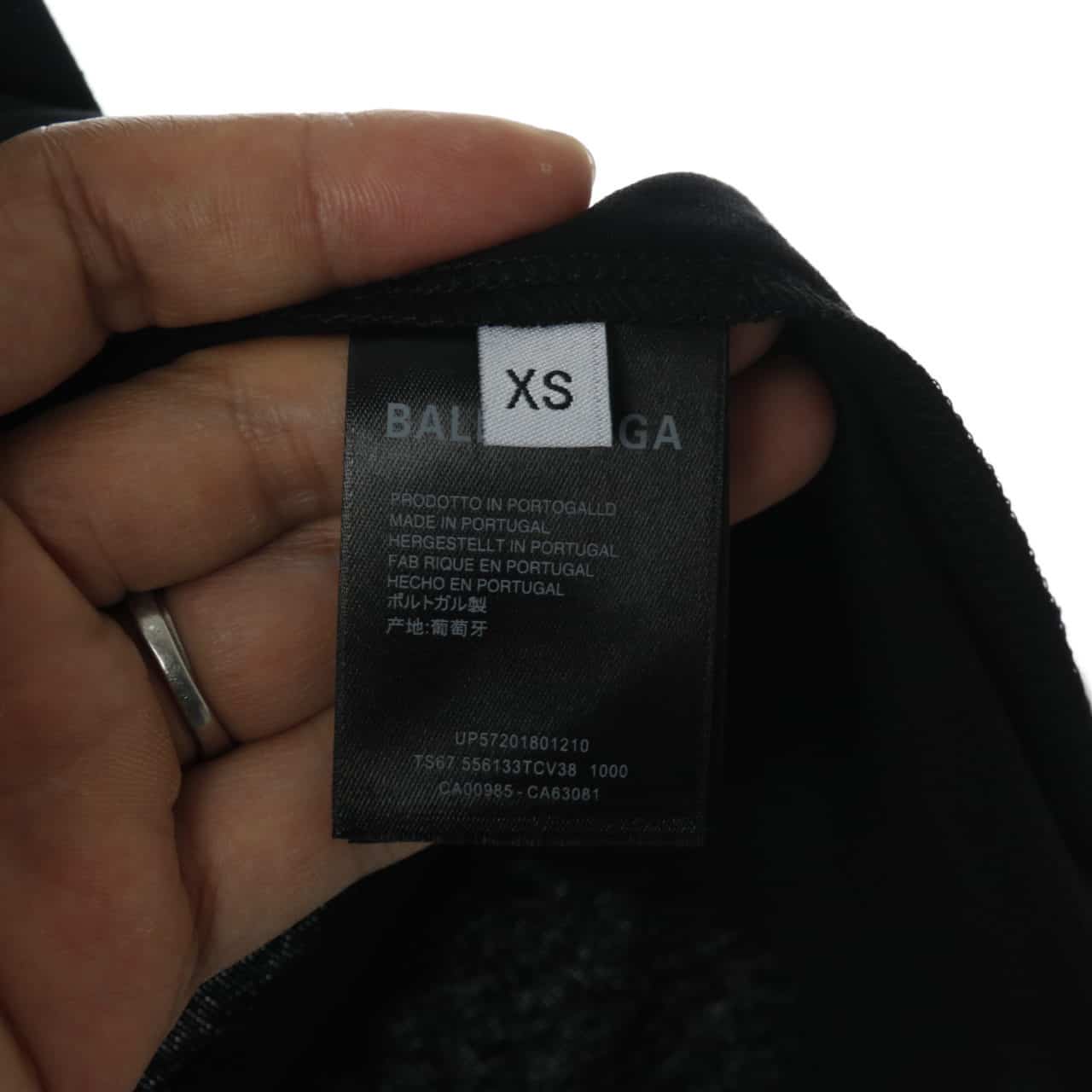 Ba*len*cia*ga rainbow short sleeve t shirt