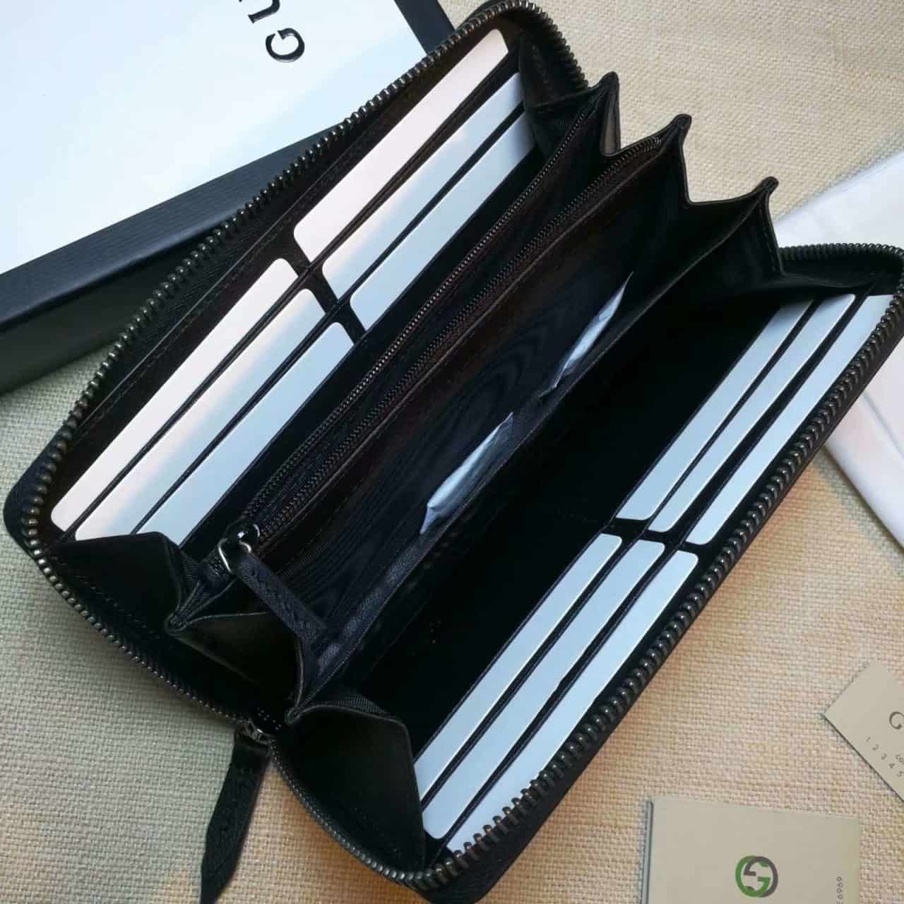 g*u*i wallet kingsnake print gg S*p*e zip gc1