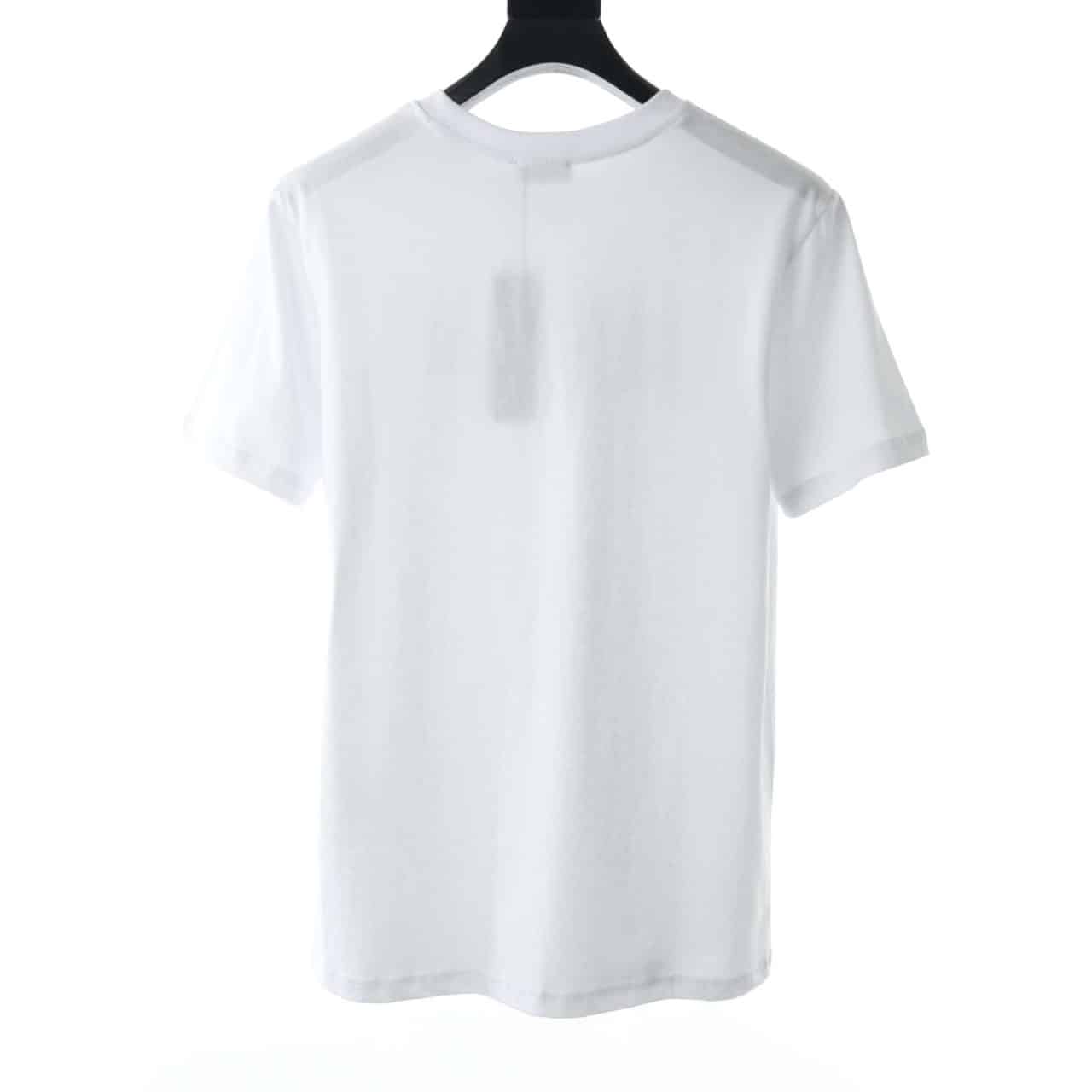 D*or letter rendering heat transfer logo t-shirt