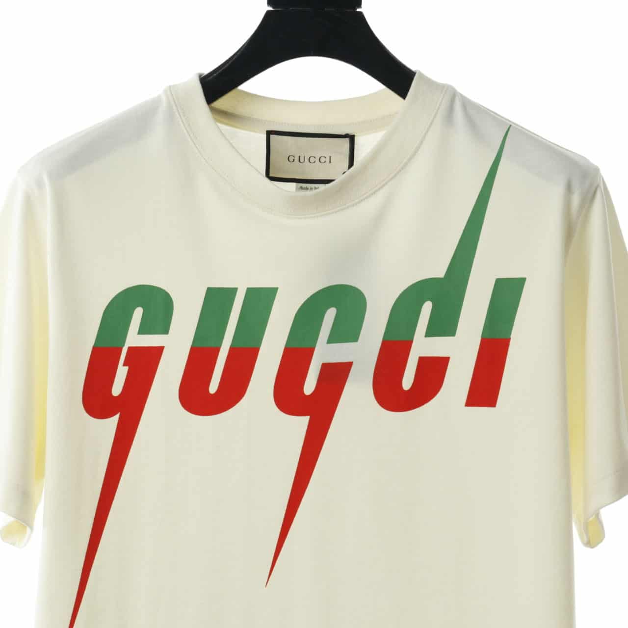 G*u*i 20ss lightning logo short sleeve t shirt