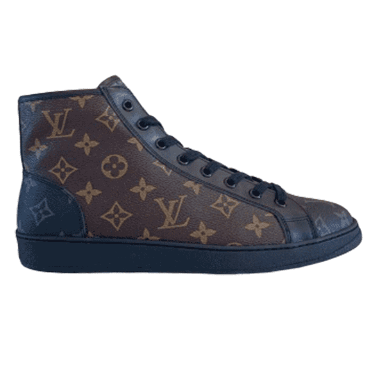 l0*is V*t0n monogram high top sneaker lv053
