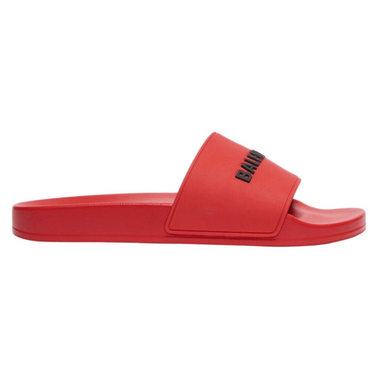 Ba*len*cia*ga rubber logo pool slide sandals - bbs4