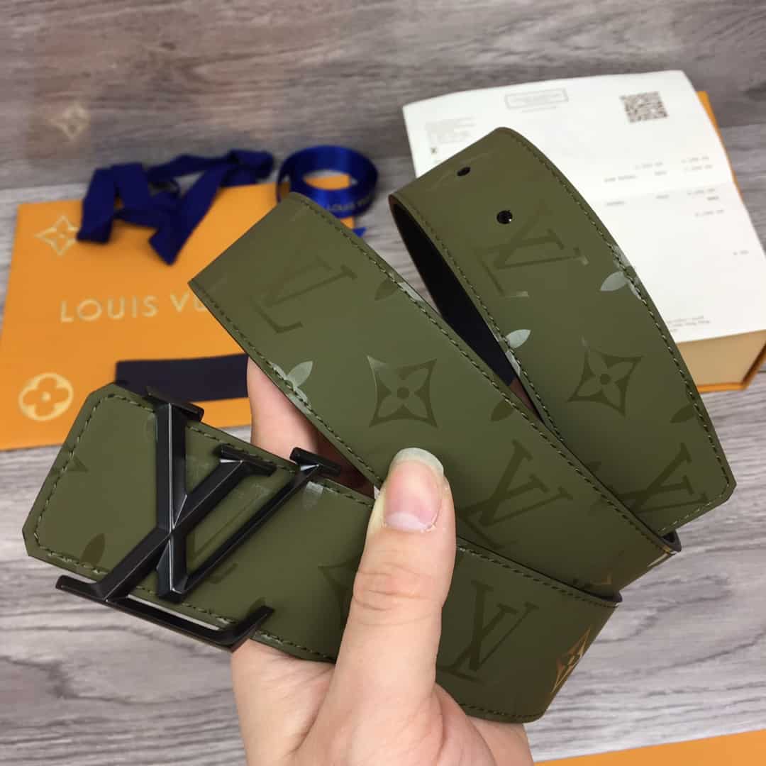 l0*is V*t0n lv pyramide 40mm reversible belt