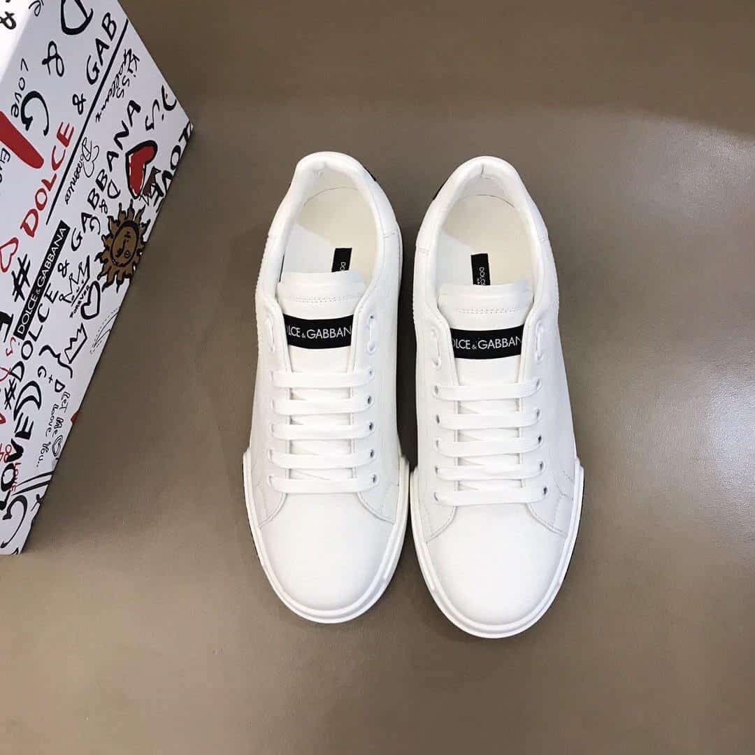 DOLCE & GABBANA PORTOFINO LOW-TOP SNEAKERS - DG86