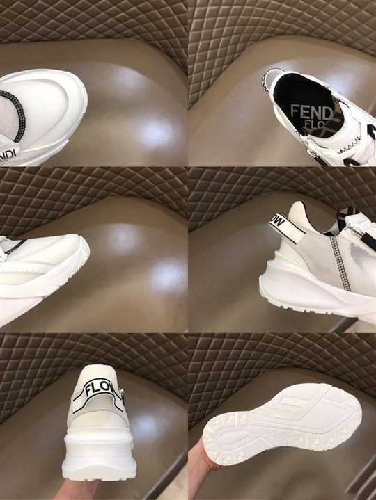 F**di chunky lace-up trainers - fd23