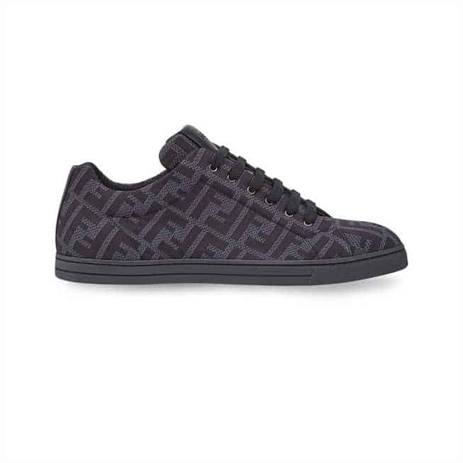 F**di ff motif mesh sneakers - fd14