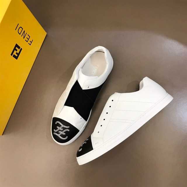 F**di ff motif slip-on sneakers - fd12