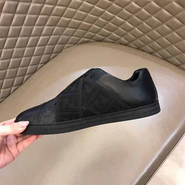 F**di ff motif slip-on sneakers - fd13