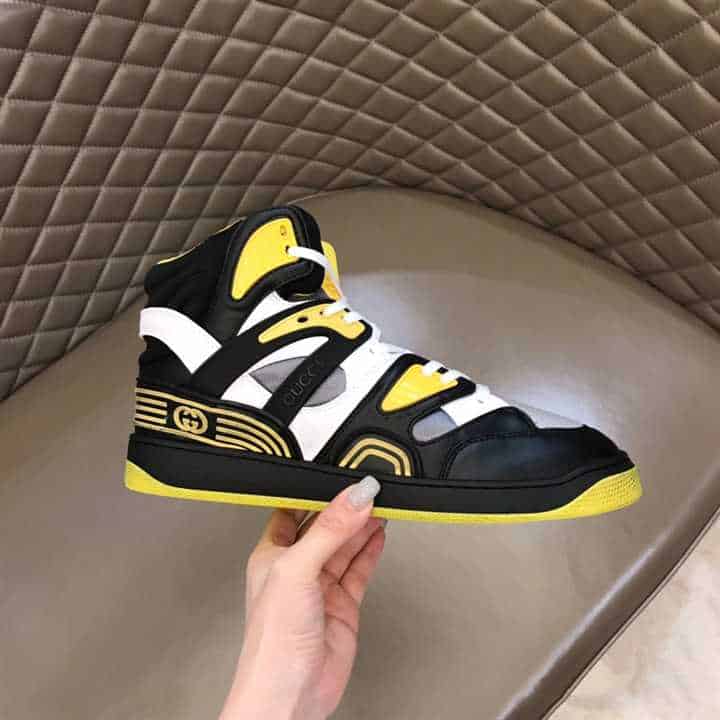 G*u*i basket sneakers black demetra - gc064