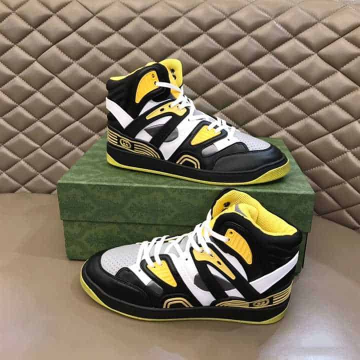 G*u*i basket sneakers black demetra - gc064