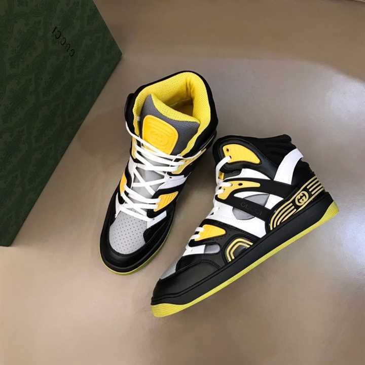 G*u*i basket sneakers black demetra - gc064