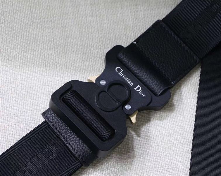 saddle bag black D*or oblique jacquard