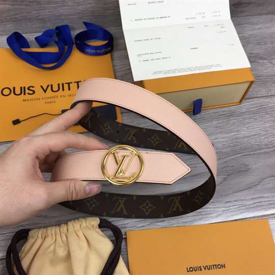 LV CIRCLE 35MM REVERSIBLE BELT - B140