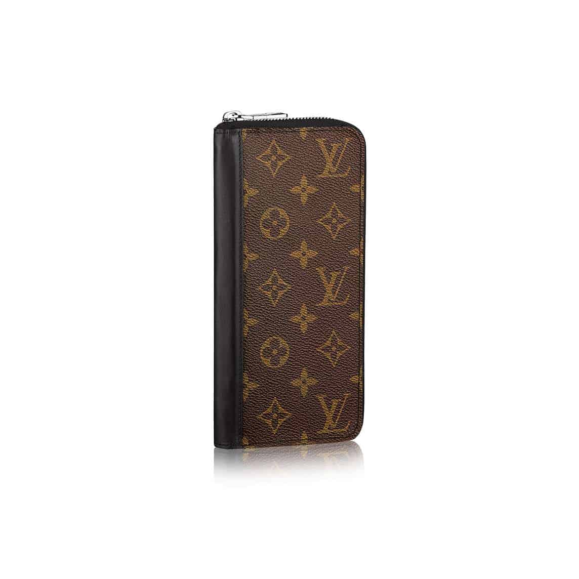 l0*is V*t0n zippy wallet vertical monogram macassar canvas m60109 - rrg069