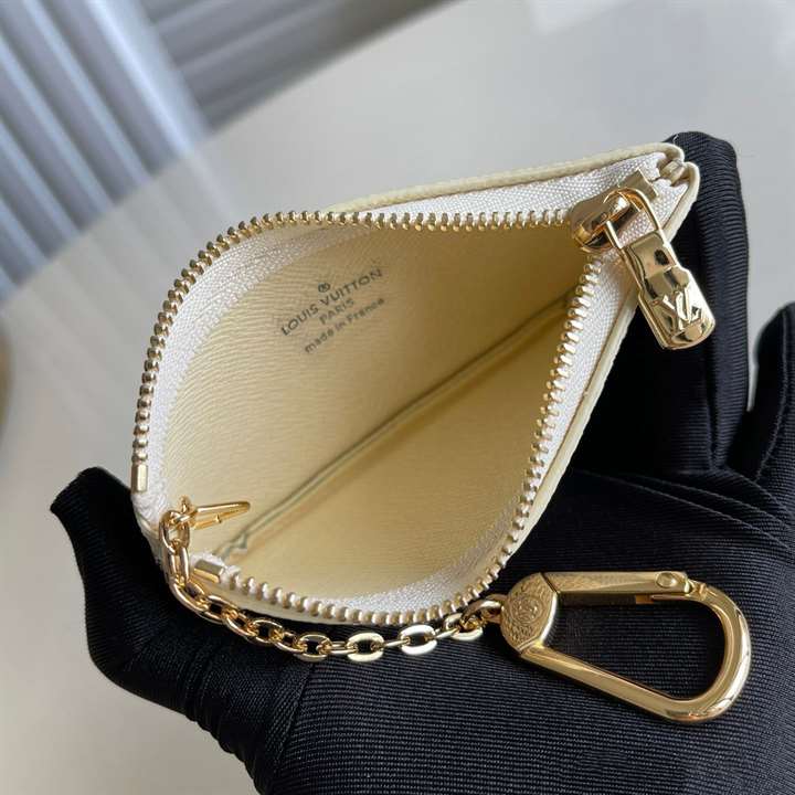 n62659 l0*is V*t0n key pouch damier azur coated canvas - rrg052