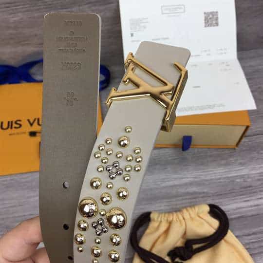 l0*is V*t0n calf leather lv iconic 35mm belt - b142