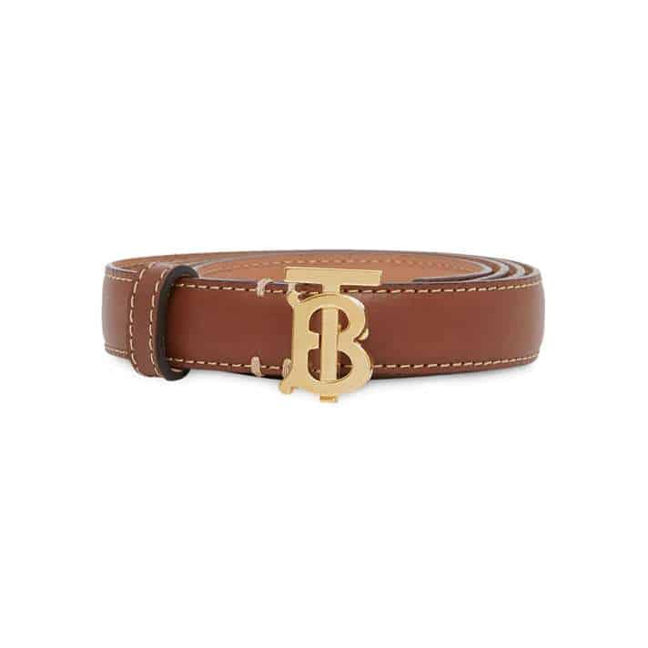 B**rry monogram motif buckle belt - b32