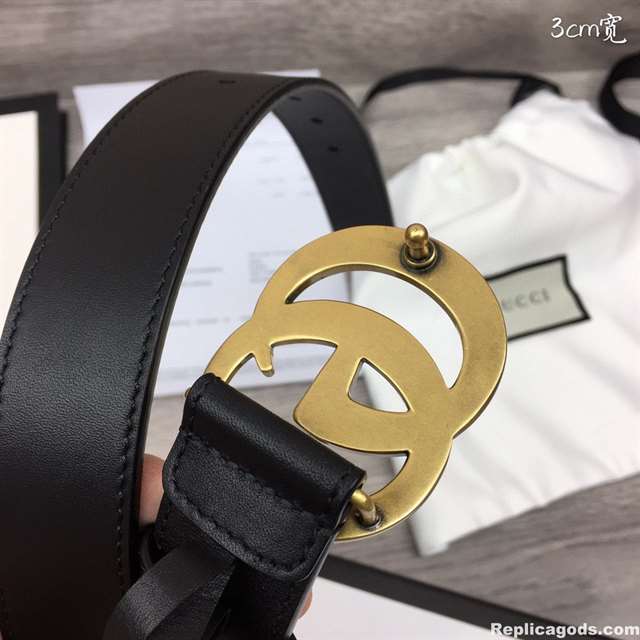G*u*i black gg marmont belt 30mm - b30