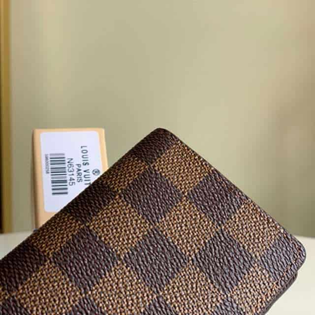 l0*is V*t0n pocket organizer coated canvas calf leather lining n63145 - rrg044