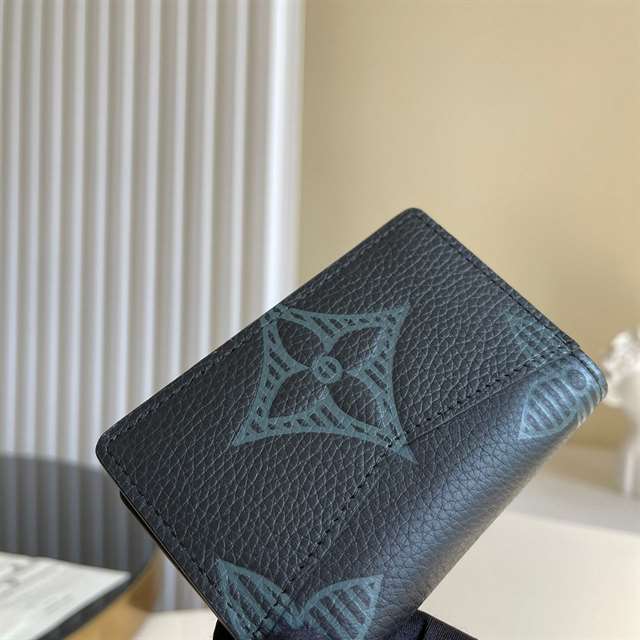 l0*is V*t0n pocket organizer taurillon shadow leather m80038 - rrg025