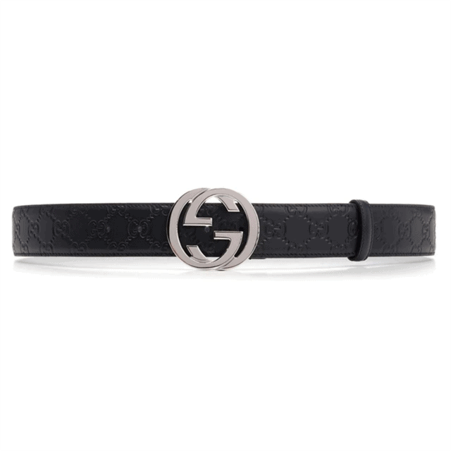 g*u*i gg S*p*e belt with g buckle - b43